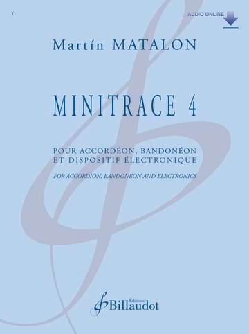 Minitrace 4 Martin Matalon Partition Accordéon