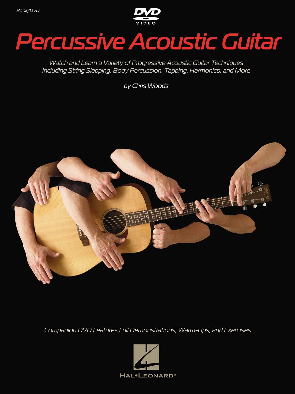 Percussive Acoustic Guitar - Chris Woods - Partition - Guitare