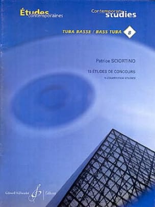 15 Etudes de concours Patrice Sciortino Partition Tuba