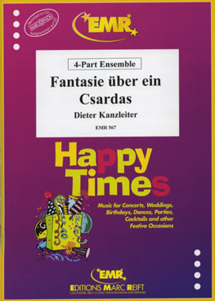 Fantaisie über ein Csardas Kanzleiter Dieter Partition