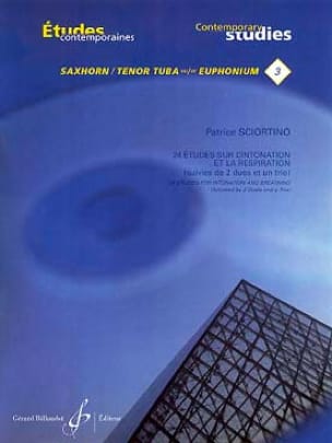 3 - 24 Etudes sur l' intonation et la respiration - Patrice Sciortino