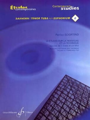24 Etudes sur la téssiture et la technique - Patrice Sciortino