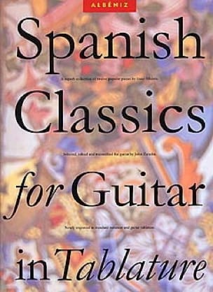 Spanish Classics For Guitar In Tablatures ALBENIZ Partition Guitare