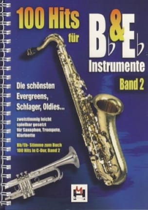100 Hits en duo pour instrument sib et mib volume 2 - Partition