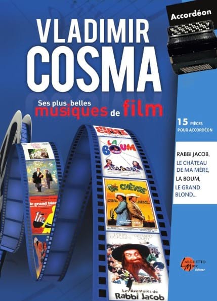 Ses Plus Belles Musiques de Film - Accordéon - Vladimir Cosma