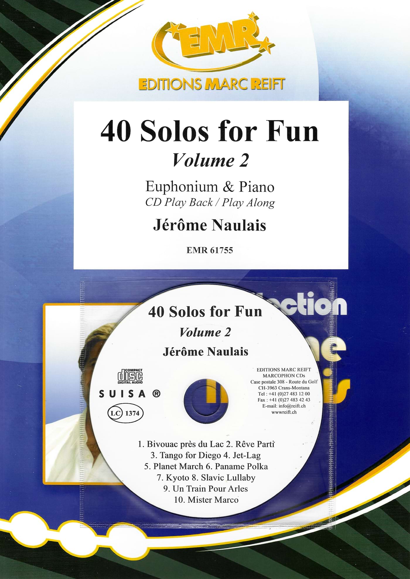 40 Solos for Fun Volume 2 Jérôme Naulais Partition Tuba