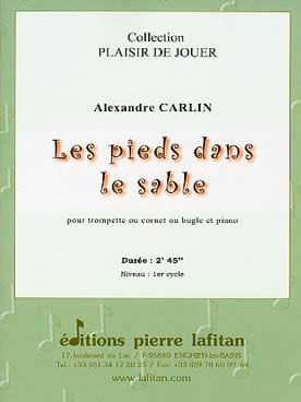 Les pieds dans le sable - Alexandre Carlin - Partition