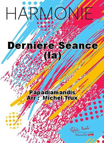 La Dernière Séance Pierre Papadiamandis Partition
