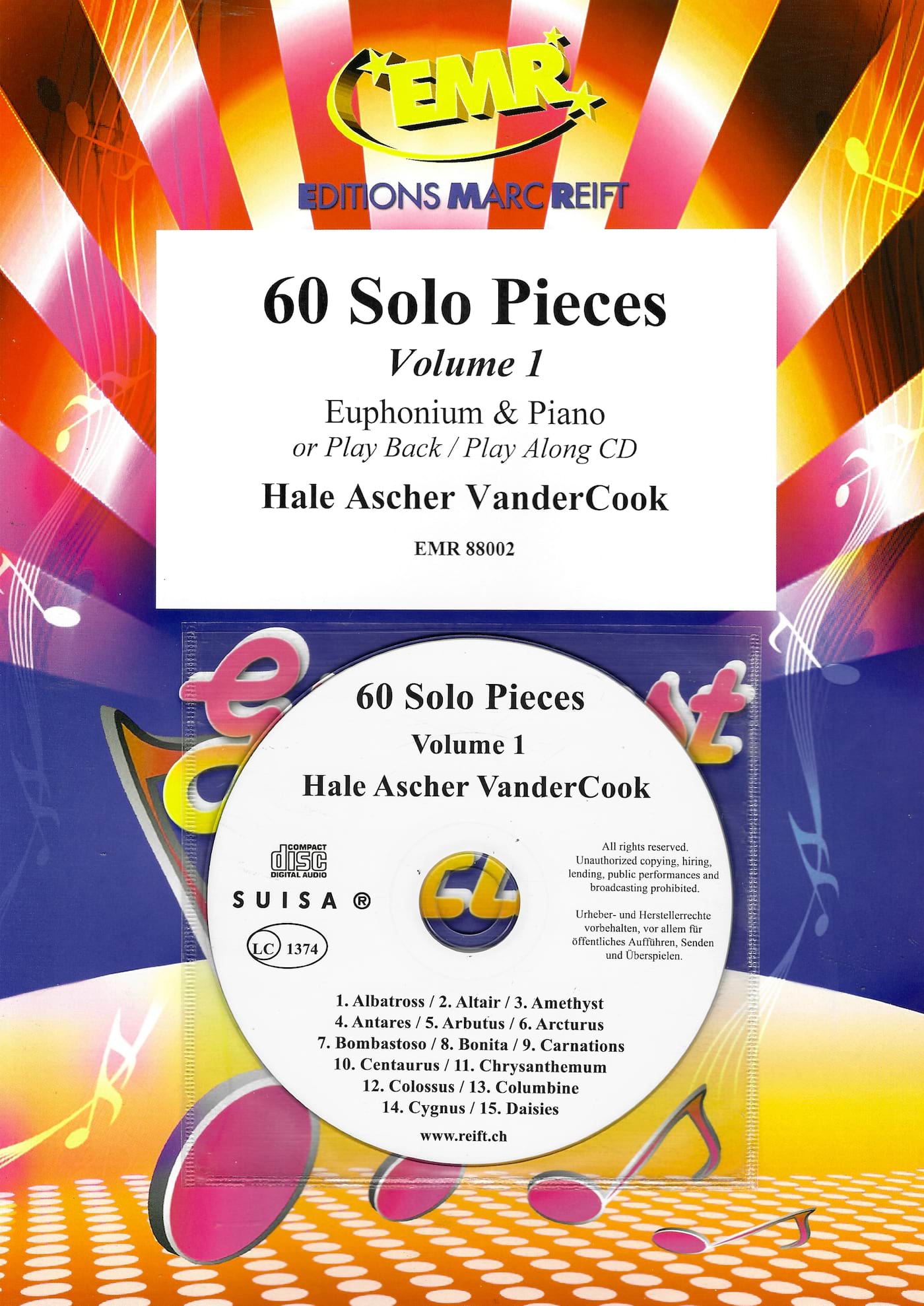 60 Solo Pieces Volume 1 Partition Tuba