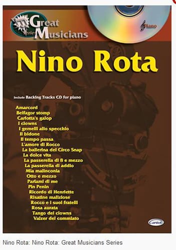 Série Great Musicians ROTA Partition Musique de film