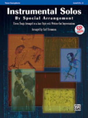 Instrumental solos by special arrangement Partition Saxophone