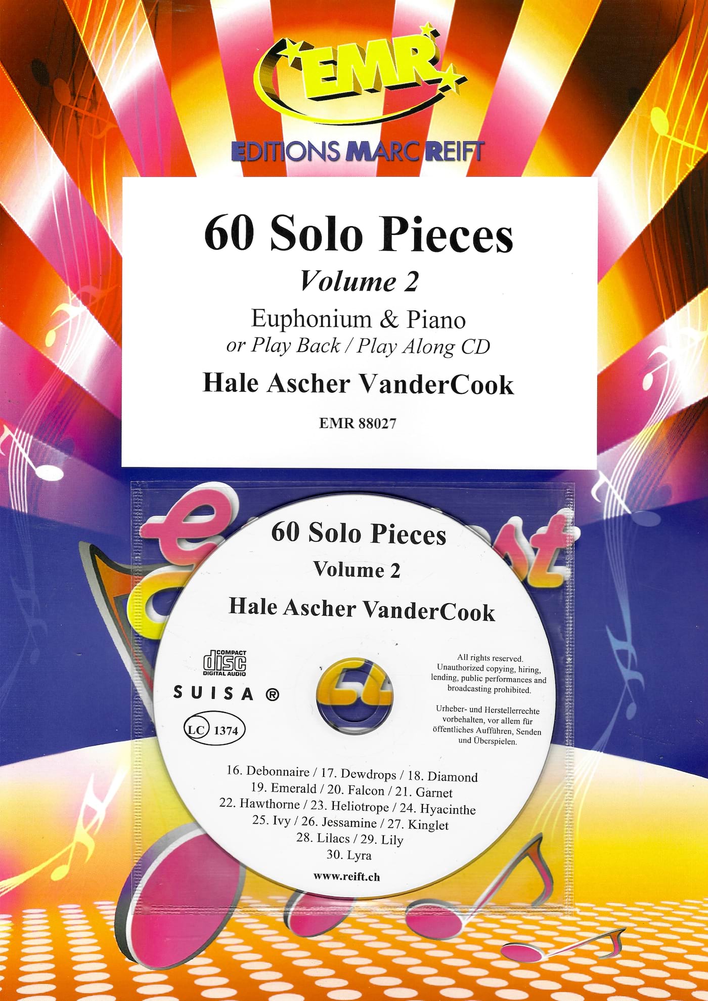 60 Solo Pieces Volume 2 Partition Tuba