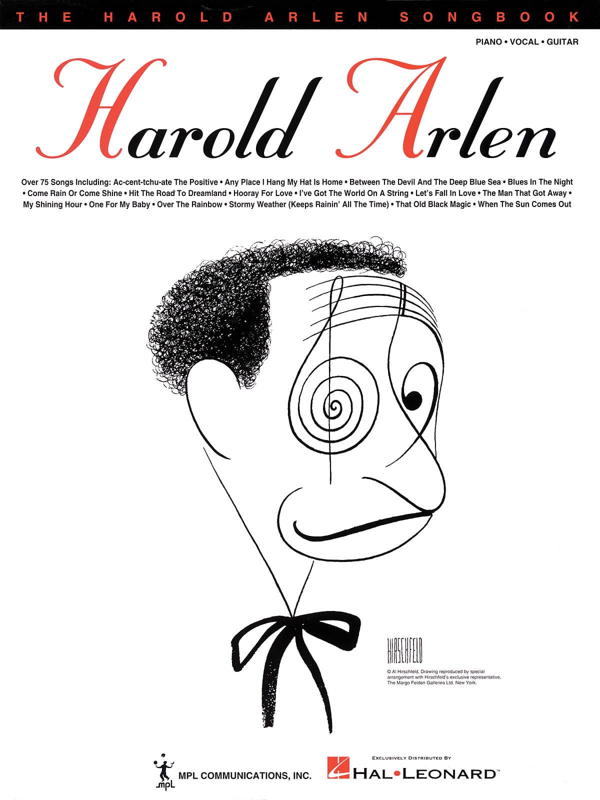 The Harold Arlen Songbook Harold Arlen Partition Musique de film