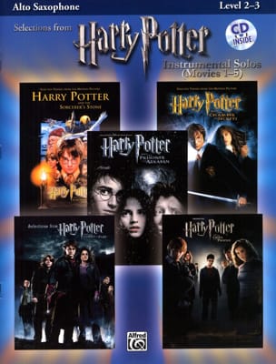 Harry Potter instrumental solos movies 1-5 Partition Saxophone