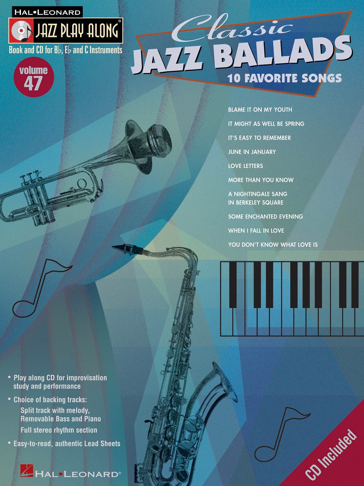 Jazz play-along volume 47 - Classic jazz ballads Partition Jazz