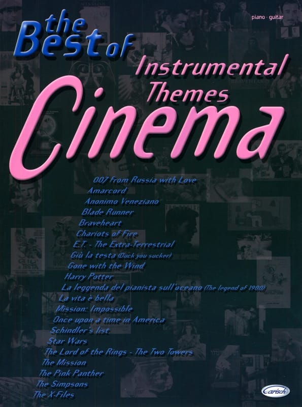 The Best Of Instrumental Themes Cinema - Partition - Musique de film