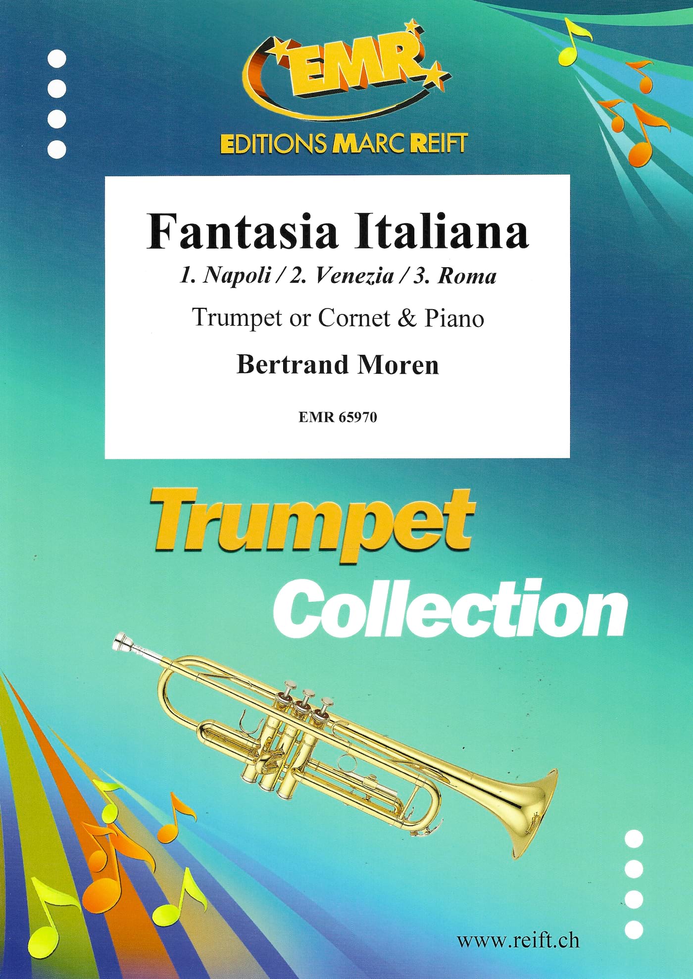 Fantasia Italiana Bertrand Moren Partition Trompette