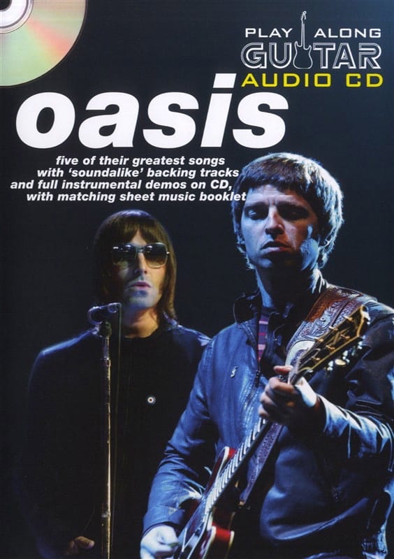 Play Along Guitar Audio CD - Oasis - Partition - Pop / Rock