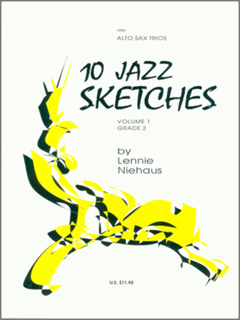 10 Jazz Sketches Volume 1 Lennie Niehaus Partition Saxophone