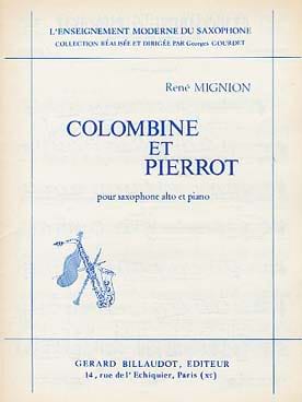 Colombine et Pierrot - René Mignion - Partition - Saxophone