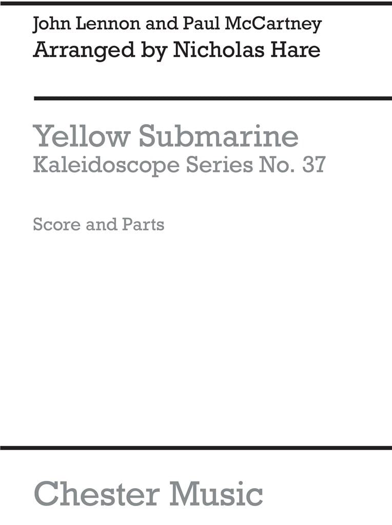 Kaleidoscope N° 37 : Yellow Submarine Hare Nicholas Partition