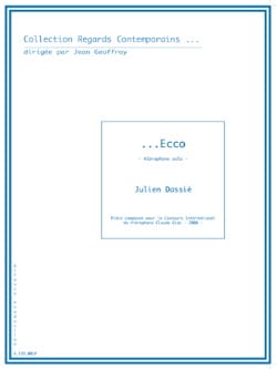 Ecco Julien Dassié Partition Vibraphone