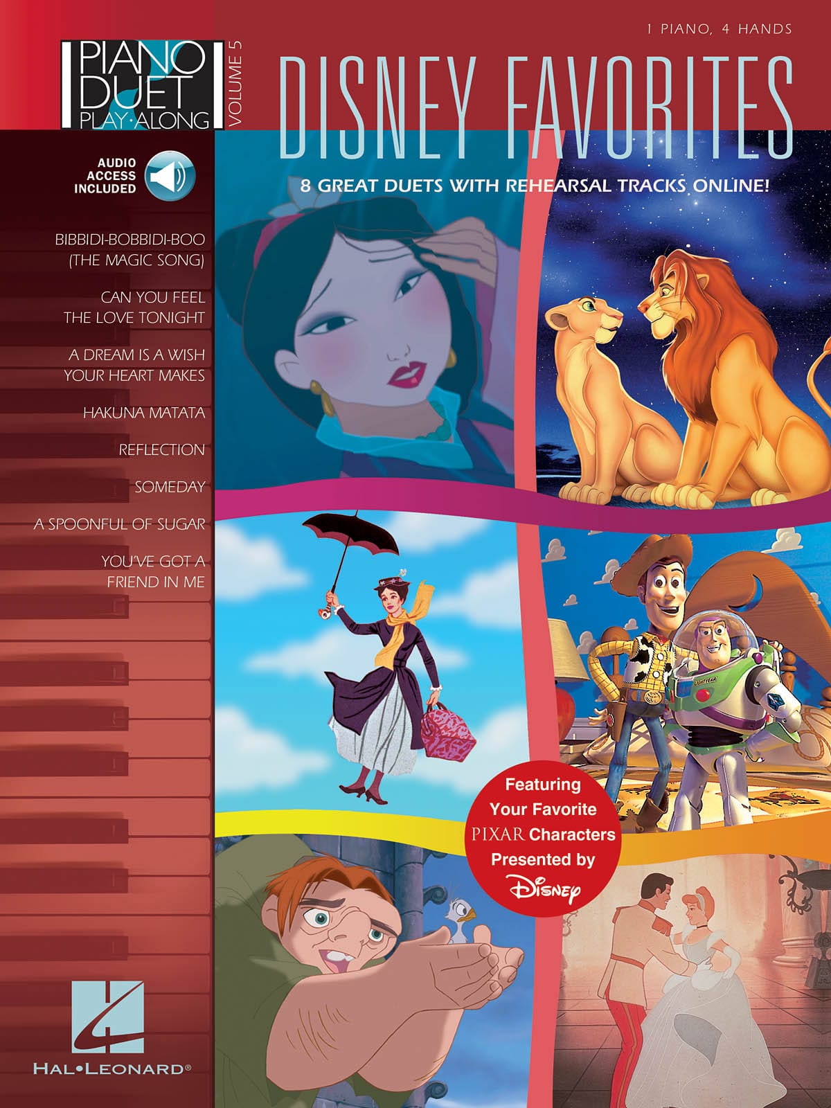 Piano Duet Play-Along Volume 5 - Disney Favorites - DISNEY - Partition