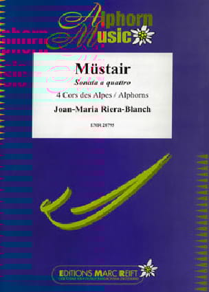 Mustair Joan-Maria Riera-Blanch Partition