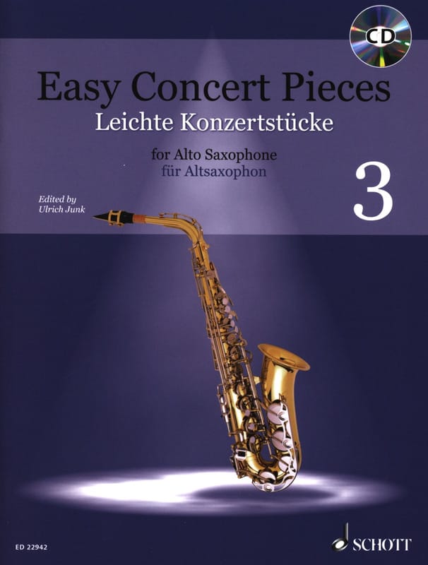 Easy Concert Pieces - Volume 3 - Partition - Saxophone