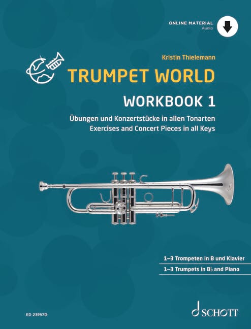 Trumpet World - Workbook 1 Kristin Thielemann Partition Trompette
