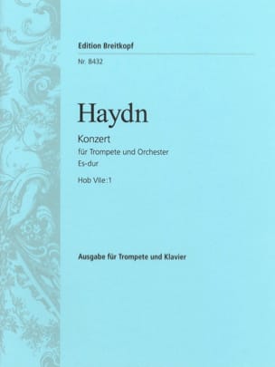 Concerto N° 1 en mi bémol Majeur pour trompette - HAYDN - Partition