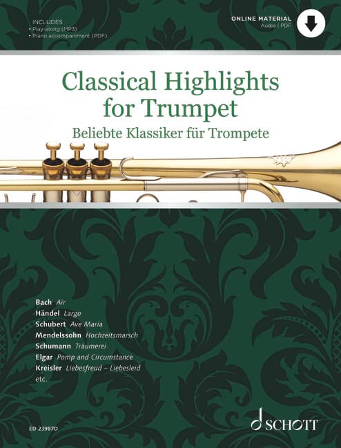 Classical Highlights for Trumpet Partition Trompette