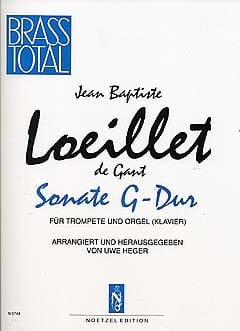 Sonate en Sol Majeur LOEILLET Partition Trompette
