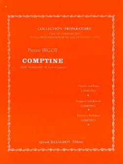 Comptine Pierre Bigot Partition Trompette