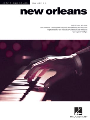 Jazz piano solos volume 21 - New Orleans Partition Jazz