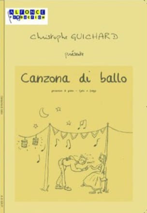 Christophe Guichard - Canzona di Ballo - Partition - di-arezzo.fr