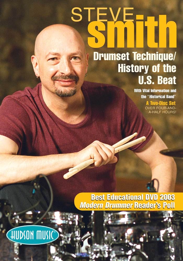 DVD - Drumset Technique / History Of The U.S. Beat - Steve Smith