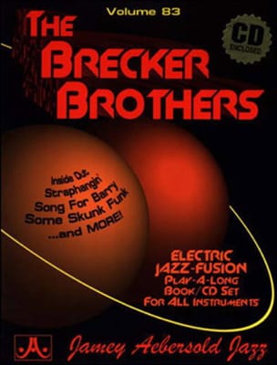 Volume 83 - The Brecker Brothers METHODE AEBERSOLD Partition Jazz