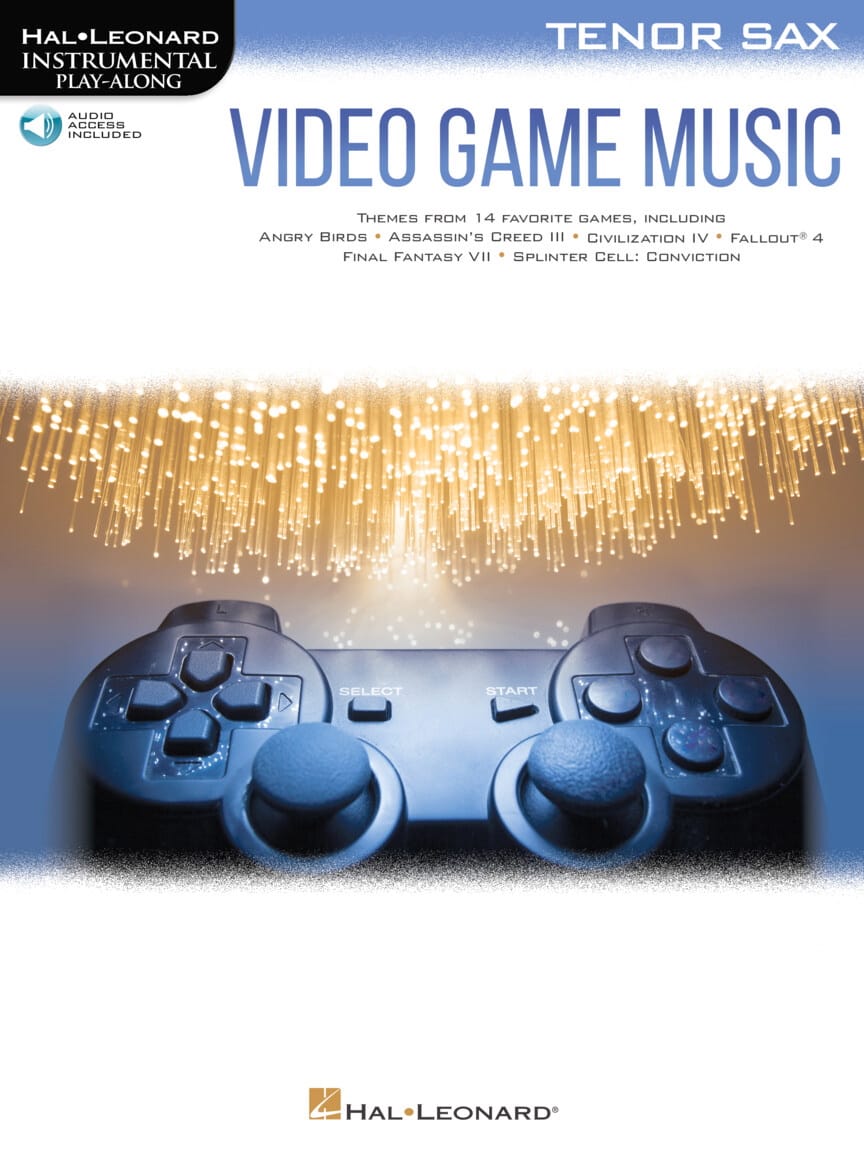 Video Game Music for Tenor Sax Partition Saxophone