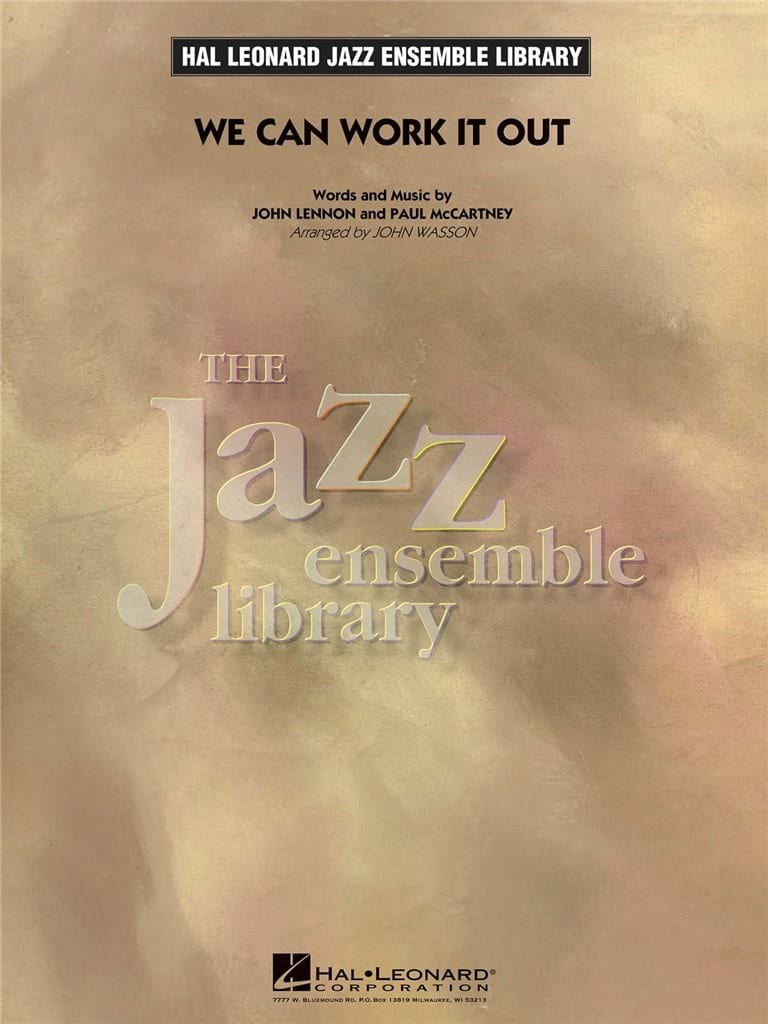 We Can Work It Out John Lennon & Paul McCartney Partition