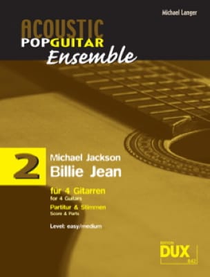 Billie Jean - Acoustic pop guitar ensemble N°2 - Michael Jackson