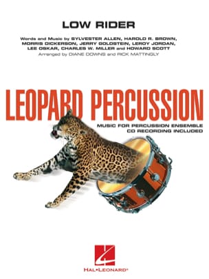 Low Rider - Leopard Percussion Partition Ensemble de percussions