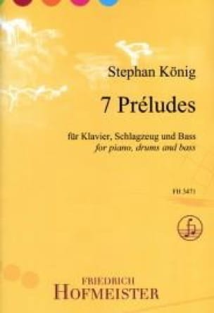 7 Préludes Stephan König Partition Jazz