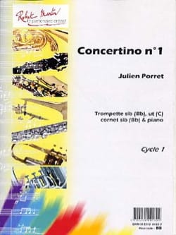 Concertino N° 1 Julien Porret Partition Trompette