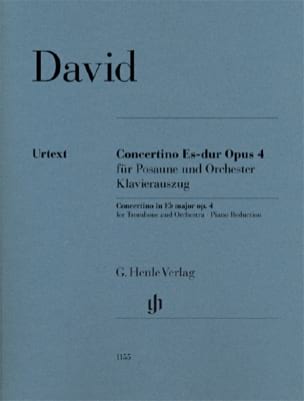 Concertino Es-dur op. 4 Ferdinand David Partition Trombone