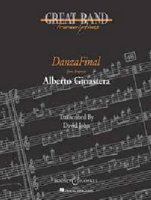 Danza Final, op. 8 from Estancia GINASTERA Partition ENSEMBLES, BANDS