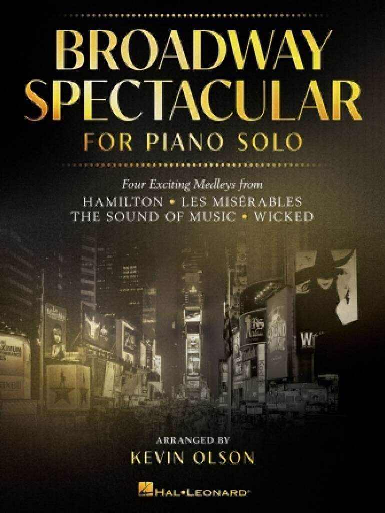 Broadway Spectacular for Piano Solo Partition Comédie musicale