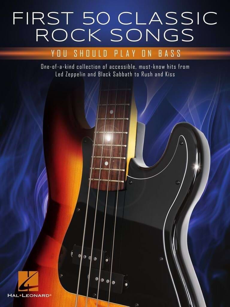 First 50 Classic Rocksongs You Should Play on Bass Partition