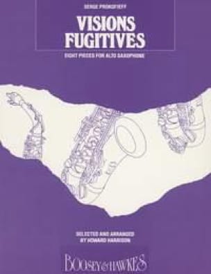 Visions Fugitives - Serge Prokofieff - Partition - Saxophone