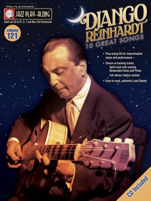 Jazz Play-Along Volume 121 - 10 Great Songs - Django Reinhardt